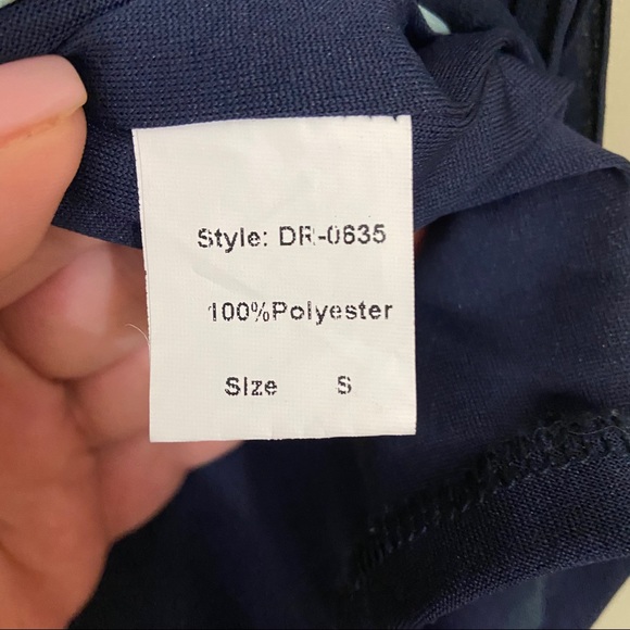 Pink Martini Sz Sm Chiffon Pleated Dress - Picture 5 of 5